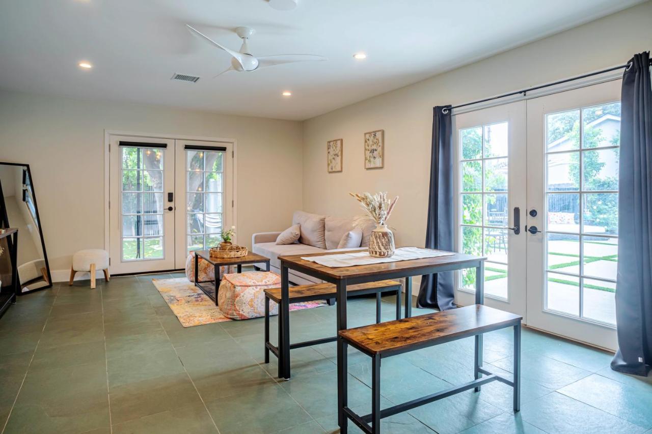 Serene 1 Bed Guest House With Patio Sleeps 6 洛杉矶 外观 照片