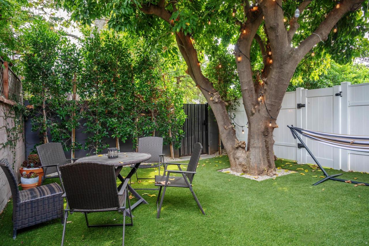 Serene 1 Bed Guest House With Patio Sleeps 6 洛杉矶 外观 照片